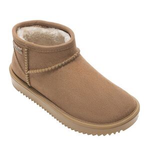 Regatta Childrens/Kids Risley Waterproof Winter Boots / Burnt Tan